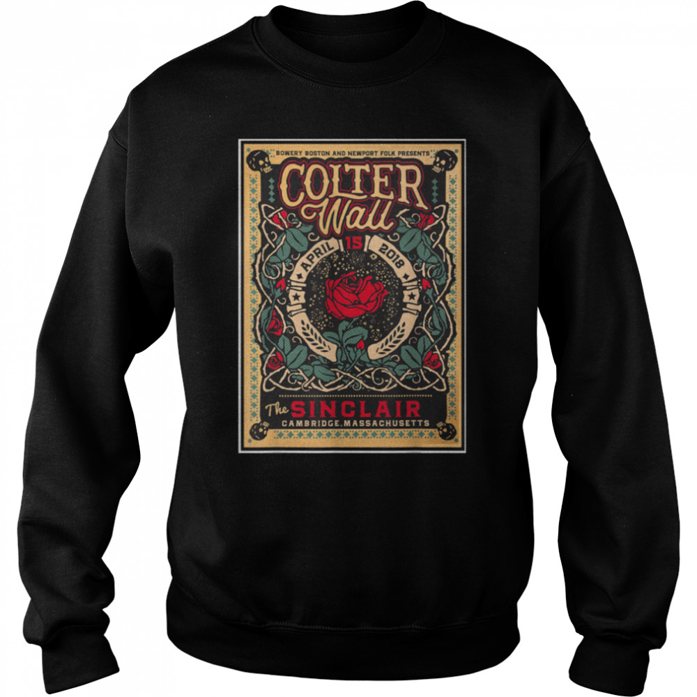 Retro Wall Art Colter Outfits Canadian Classic Singers Music T- B09K48DDSF Unisex Sweatshirt