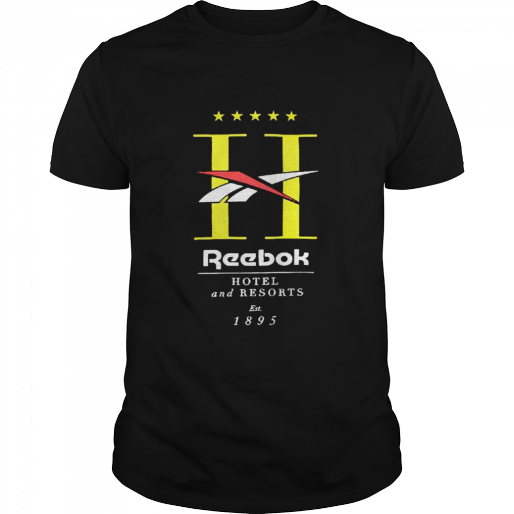 Awesome reebok classic hotel and resorts shirt