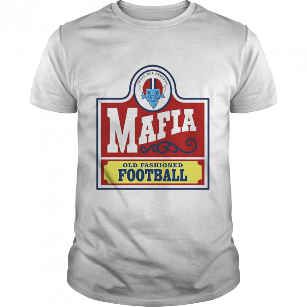 buffalo mafia old fashioned football shirt