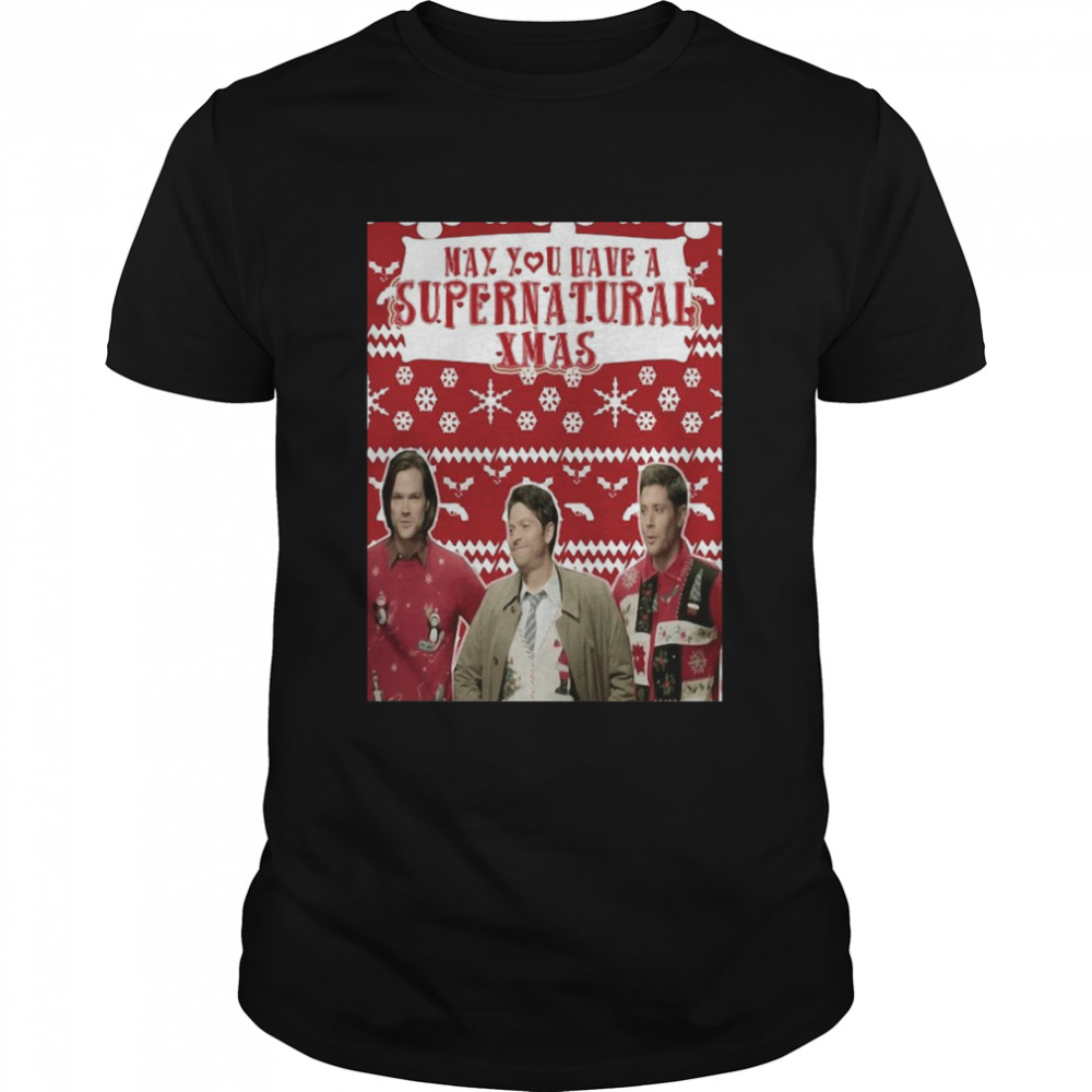 May You Have A Supernatural Christmas T-shirt
