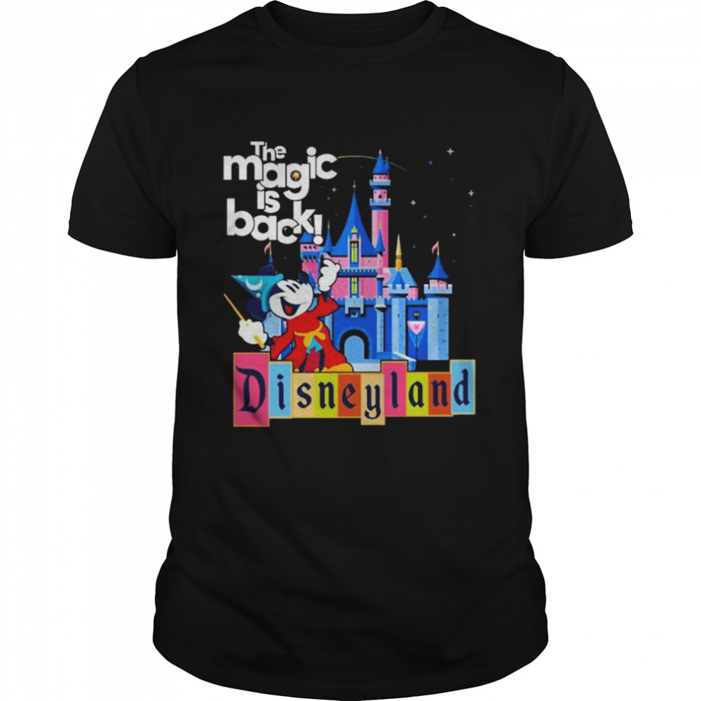 Mickey disney world 50th anniversary the magic is back shirt
