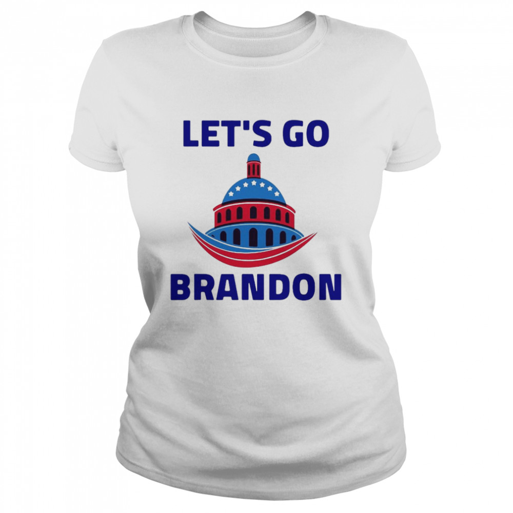 U.S. Flag Let’s Go Brandon T-shirt Classic Women's T-shirt
