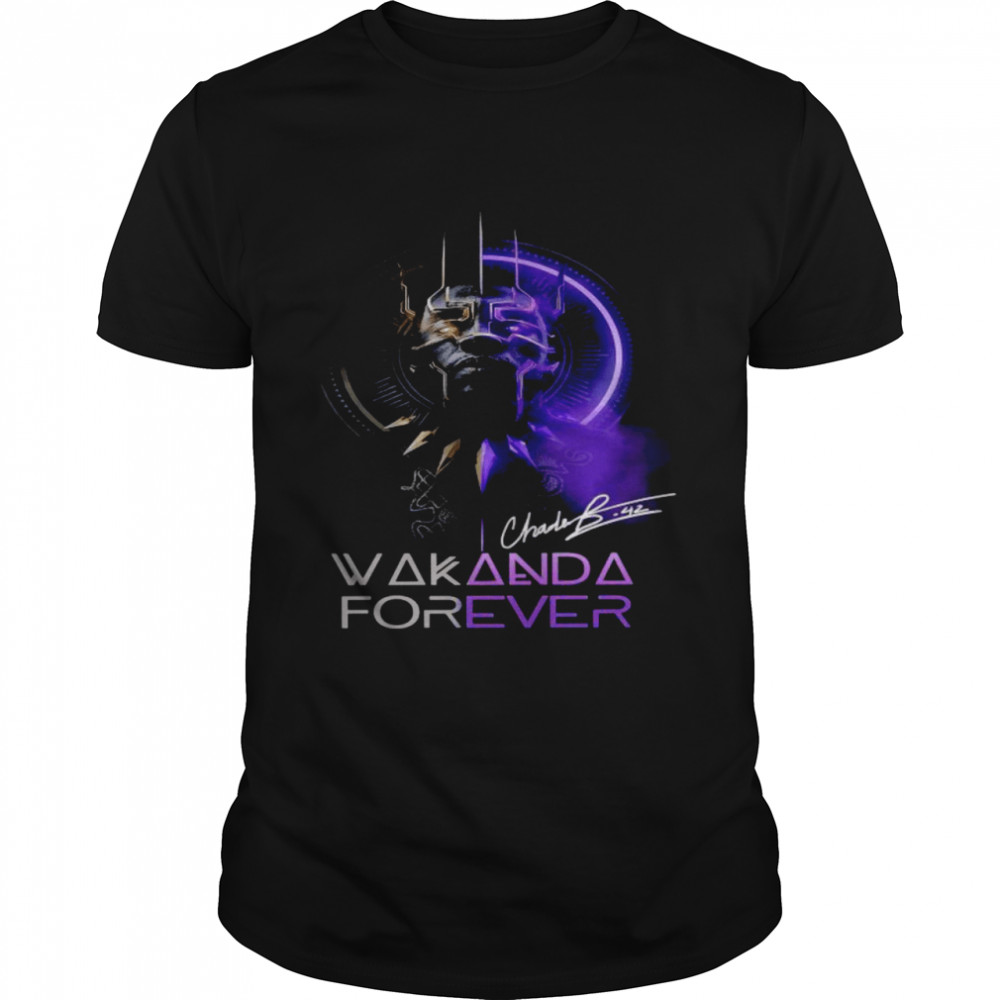 Black King Signature Wakanda Forever Shirt