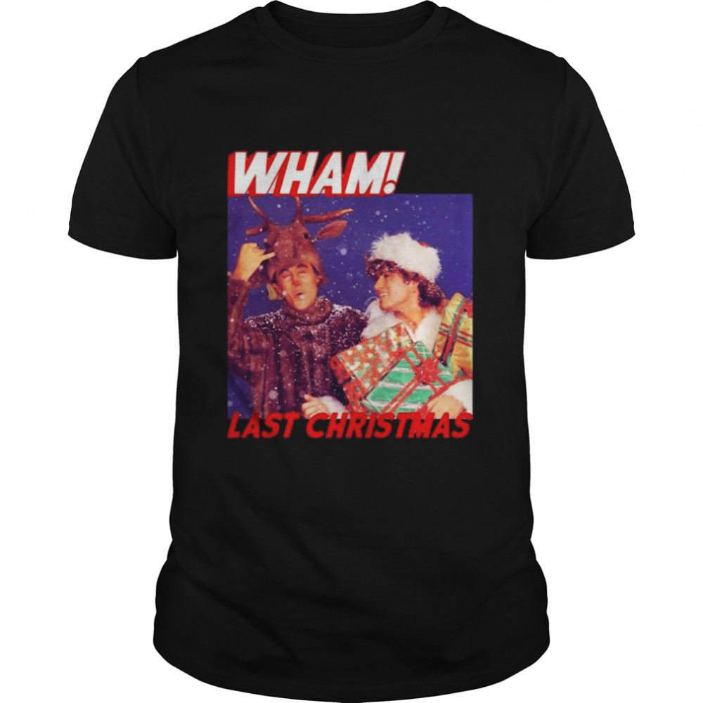 George Michael Last Christmas Wham Shirt