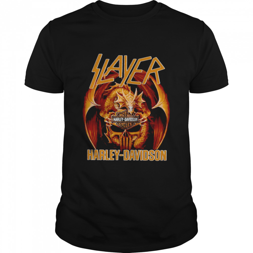 Slayer Harley Davidson shirt
