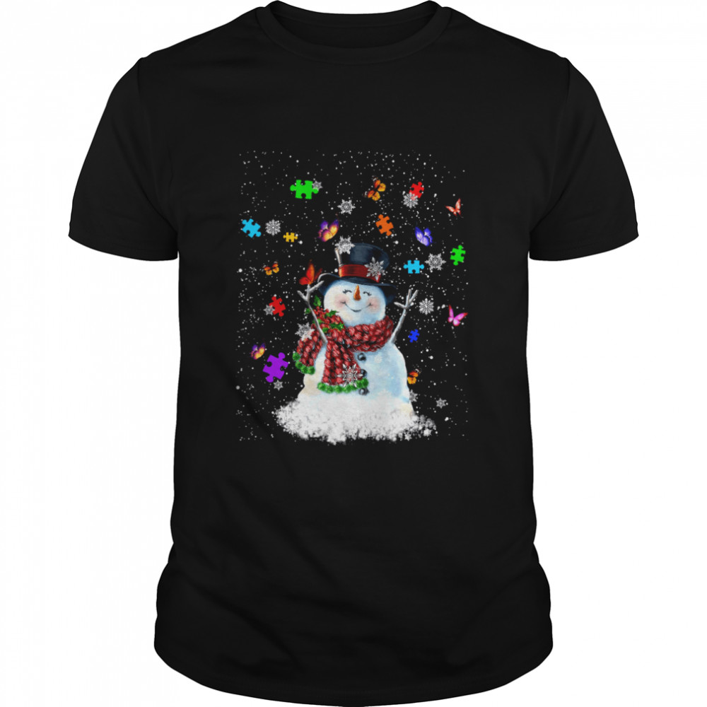 Snowman Merry Christmas Shirt