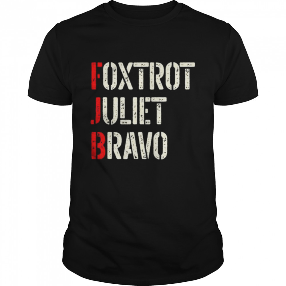 Vintage Foxtrot Juliet Bravo Tee Shirt