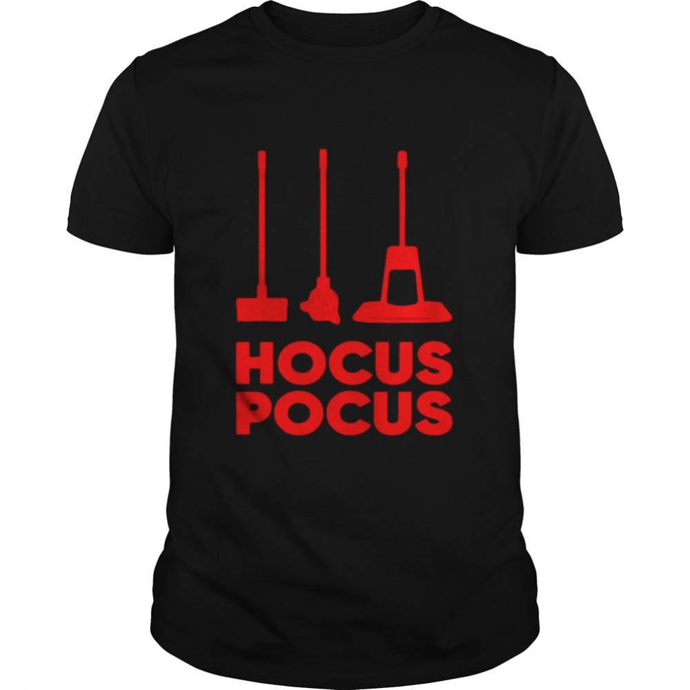 Hocus Pocus Cool Vacuum Cleaning T-shirt