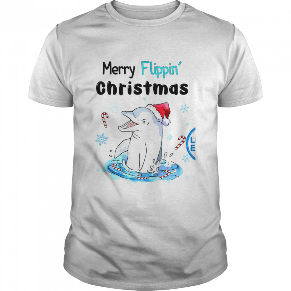 Shark Merry flippin’ christmas shirt