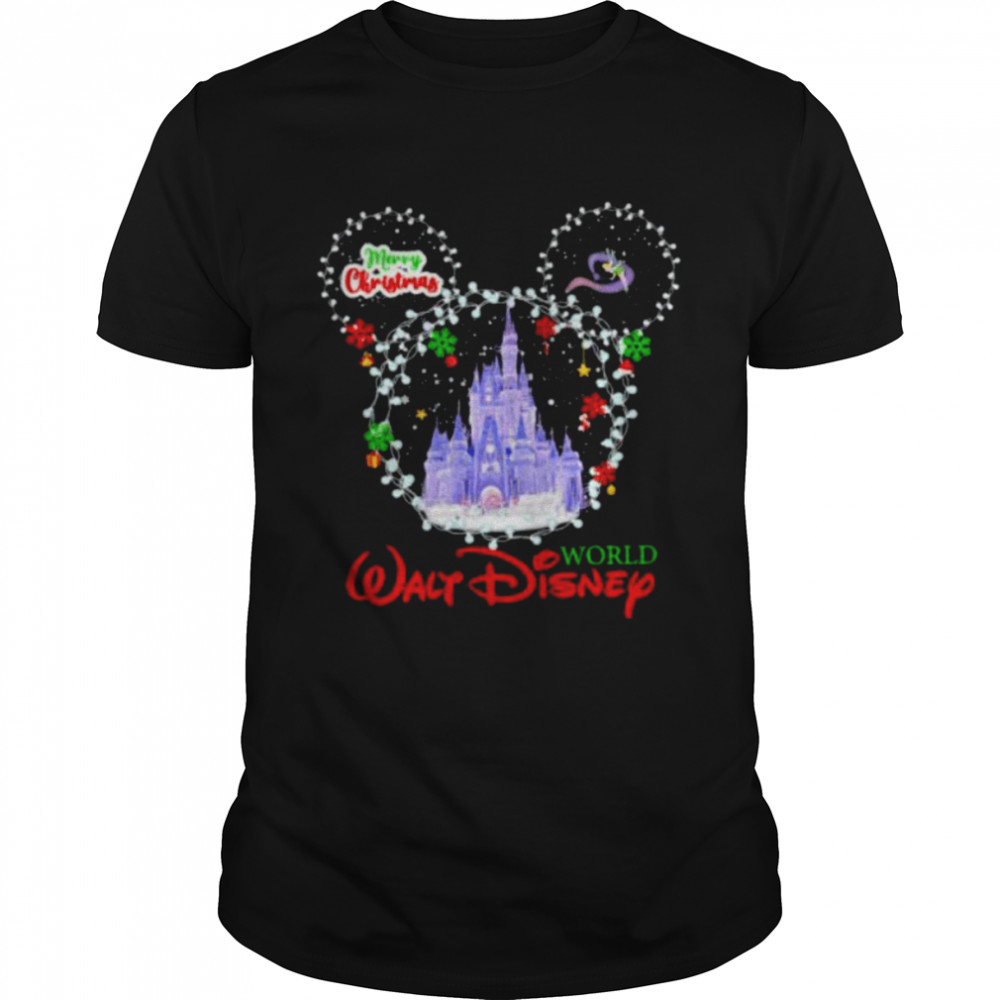 Walt Disney World Merry Christmas tshirt