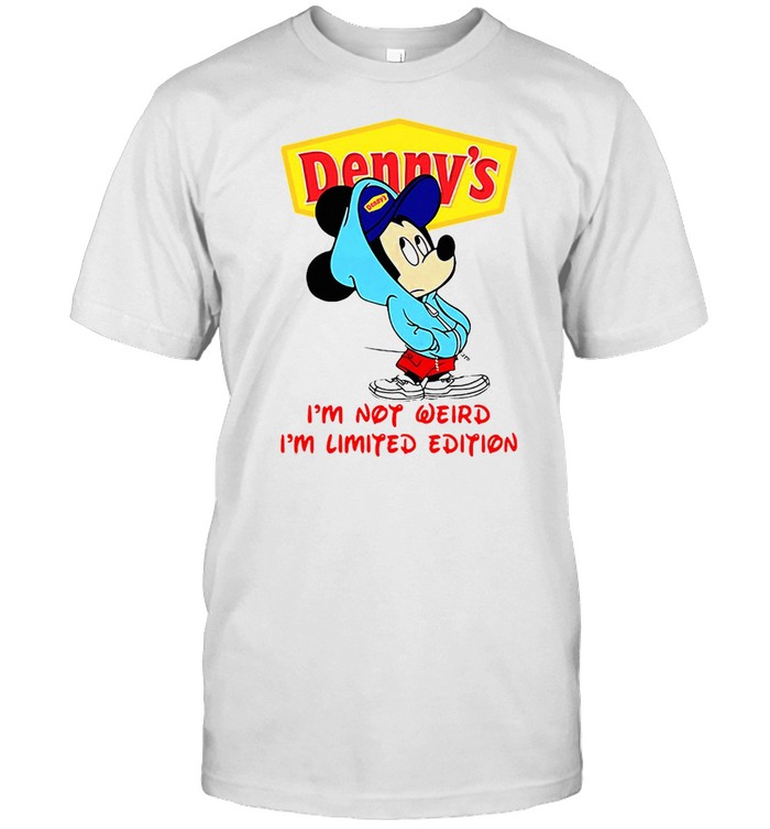 Denny’s I’m Not Weird I’m Limited Edition T-shirt