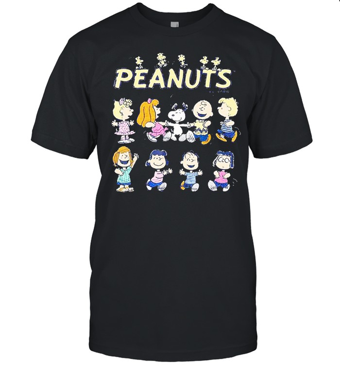 Peanuts Snoopy And Friends Dancing Shirt