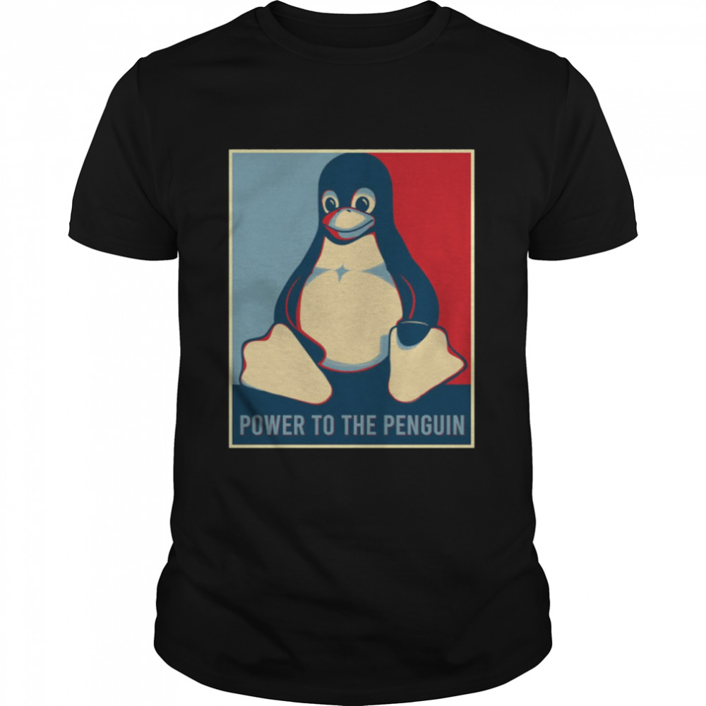 Power to the penguin shirt