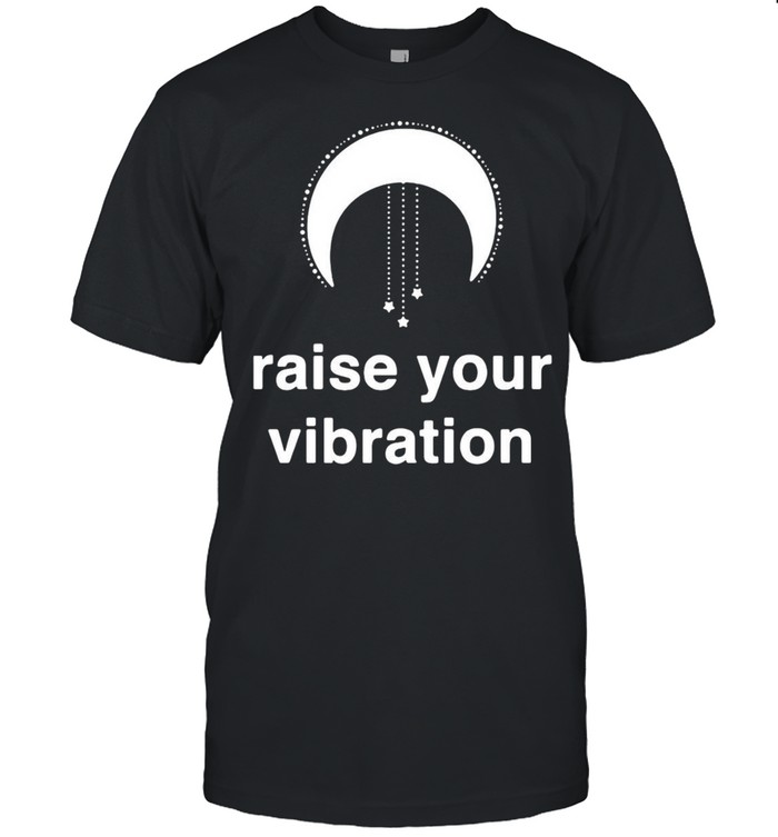 Raise Your Vibration Law Of Attraction Manifestation Moon T-shirt
