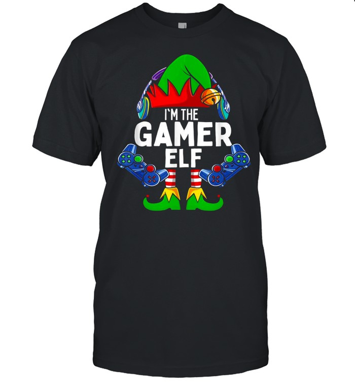 Gamer Elf Matching Family Christmas Shirt