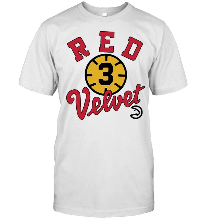 Red Velvet 3 Atlanta Hawks T-shirt