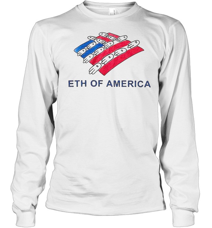 Blu Boy’s NFT Eth Of America T-shirt Long Sleeved T-shirt
