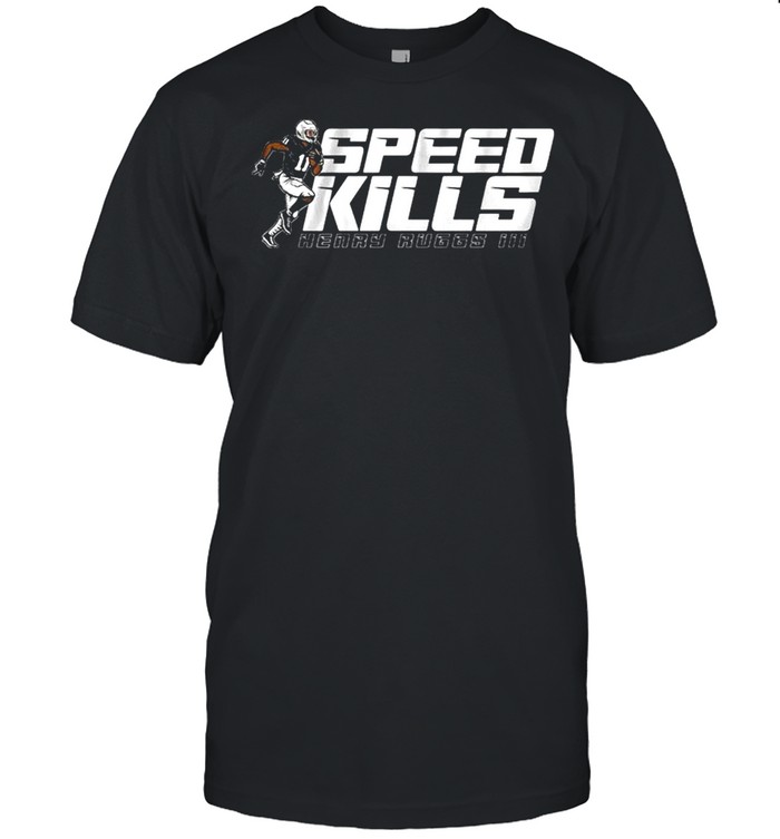 Henry Ruggs III Speed Kills Las Vegas Raiders Shirt