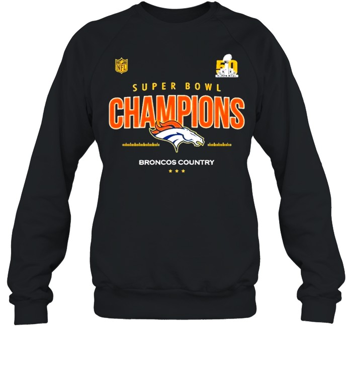 super Bowl 50 Champion Denver Broncos Shirt - Trend T Shirt Store