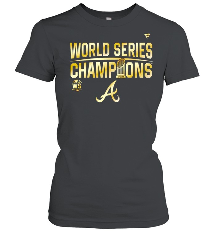 Atlanta Braves MLB 2021 World Series Champions shirt Classic Women's T-shirt