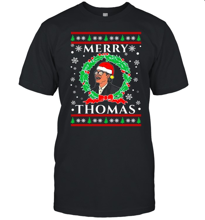 Merry Thomas Santa Ornament Ugly Christmas shirt