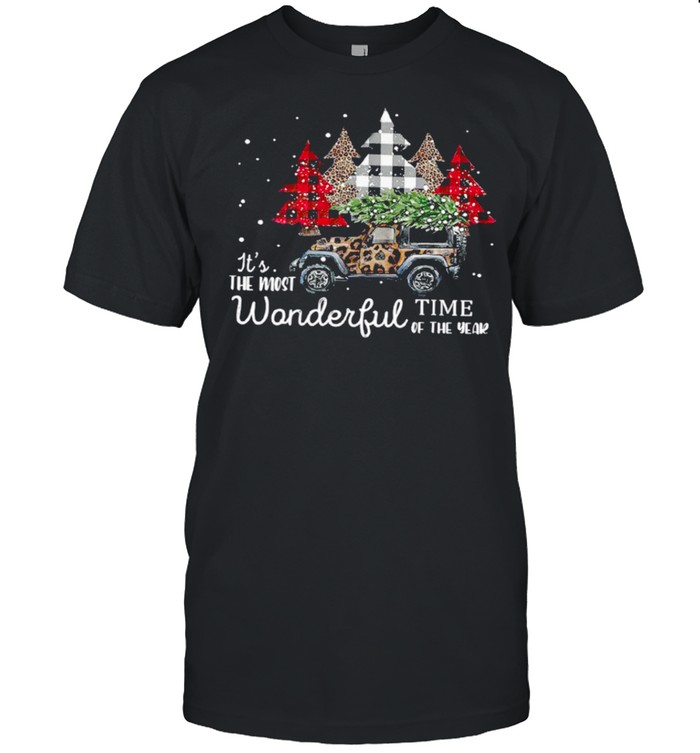 Truck Tree It’s The Most Wonderful Time Of The Years Shirt