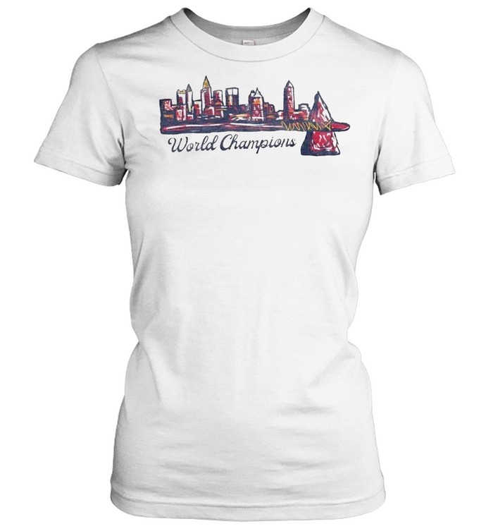 Atlanta Braves Skyline World Champions Shirt, hoodie, sweater