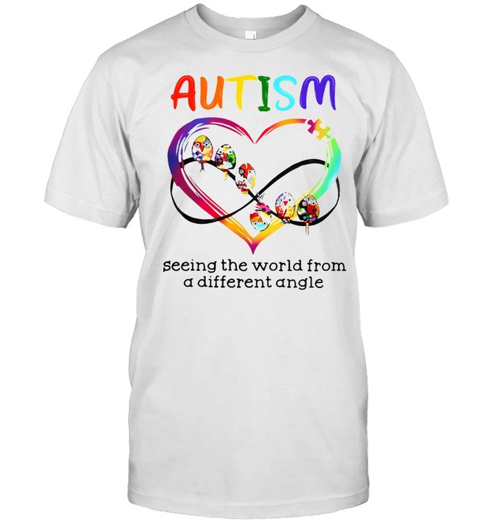 Autism Seeing The World From A Different Angel Shirt