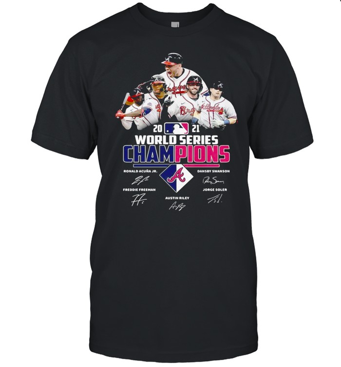 Vintage MLB Atlanta Braves World Series Champions Ring T-Shirt - lukifo