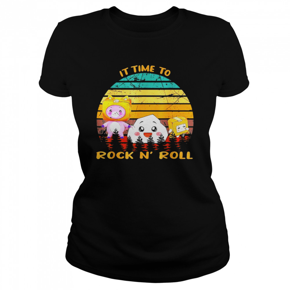It Times To Lanky Classic Arts Box Rock and Roll vintage  Classic Women's T-shirt
