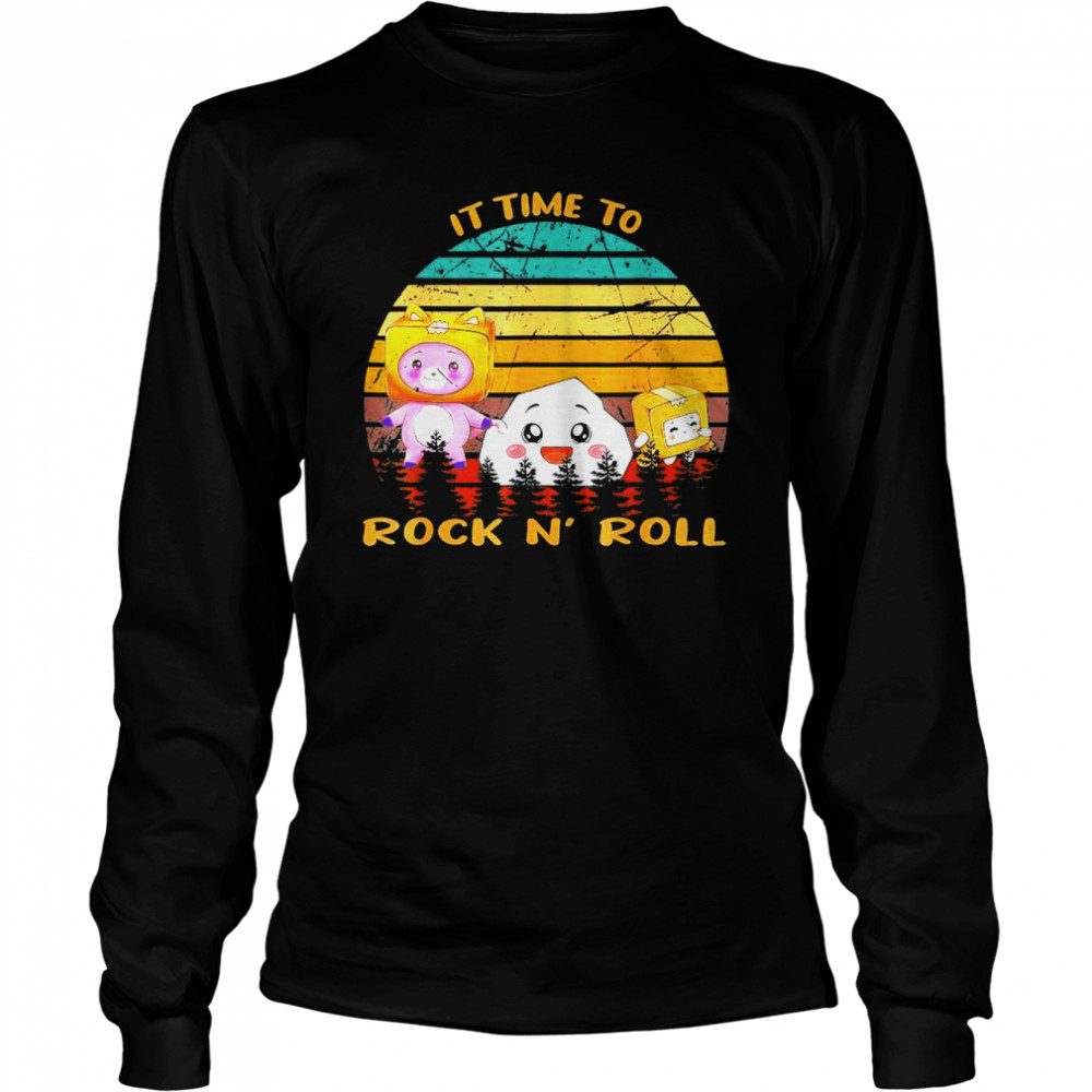 It Times To Lanky Classic Arts Box Rock and Roll vintage  Long Sleeved T-shirt