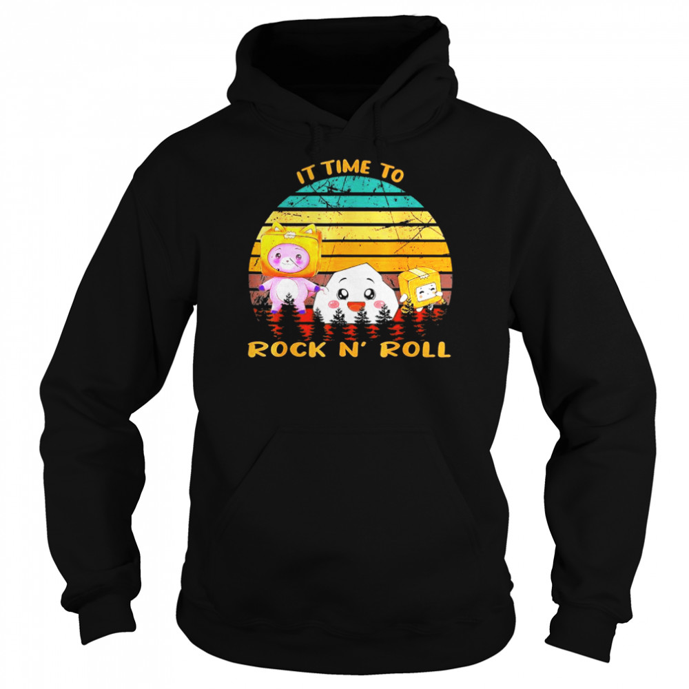 It Times To Lanky Classic Arts Box Rock and Roll vintage  Unisex Hoodie