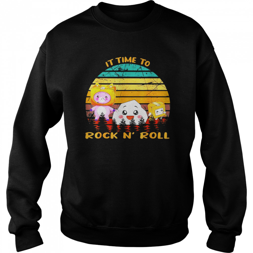 It Times To Lanky Classic Arts Box Rock and Roll vintage  Unisex Sweatshirt