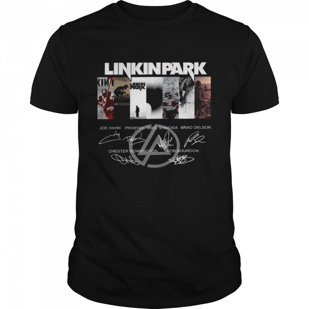 Linkin park joe hahn phoenix mike shinoda brad delson chester bennington rob bourdon shirt Classic Men's T-shirt