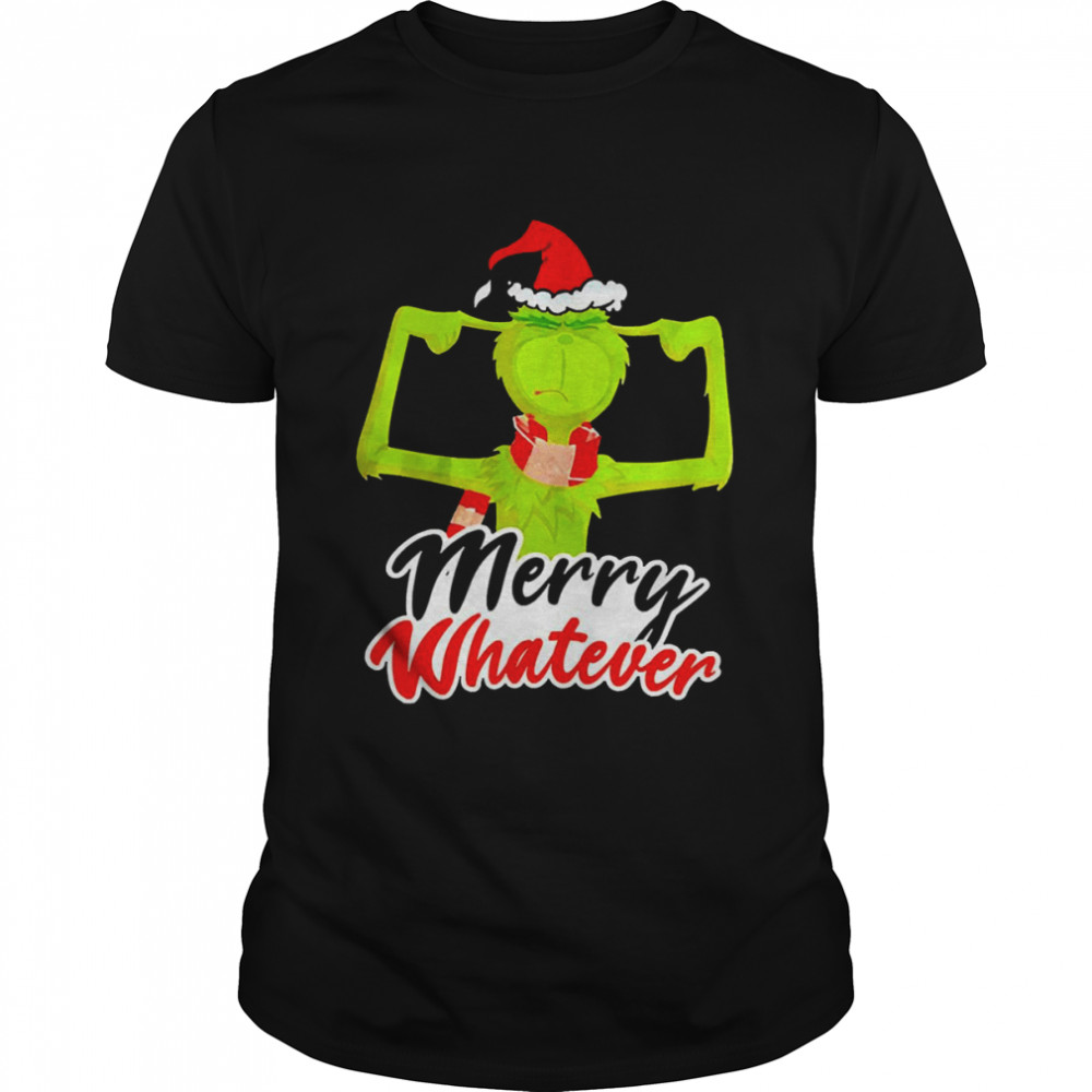 Dr. Seuss The Grinch Merry Whatever Christmas Sweater T-shirt