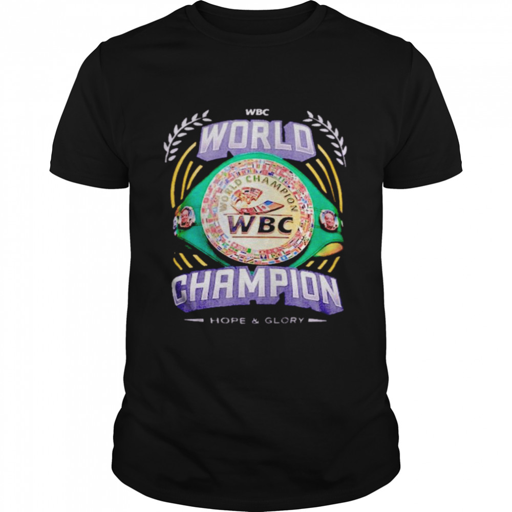 WBC Canelo World Champion shirt
