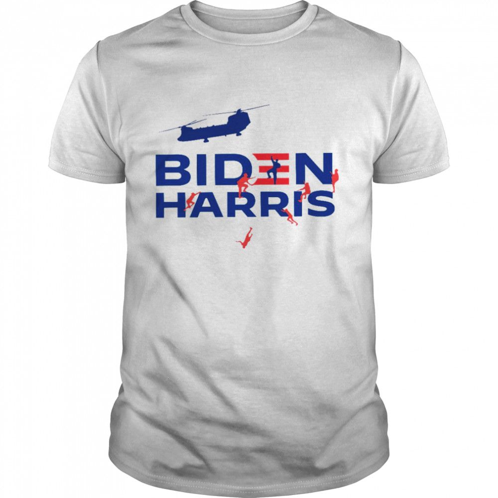 Biden harris helicopter shirt
