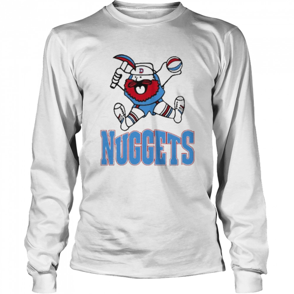 Denver Nuggets Logo Baseball Trending  Long Sleeved T-shirt
