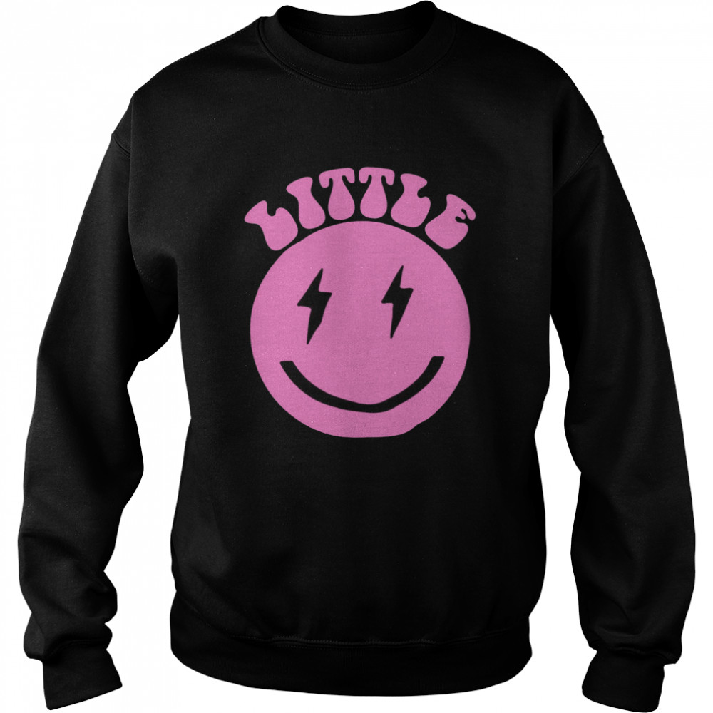 Gbig Big Little Sorority Reveal Smily Face Cute Little  Unisex Sweatshirt