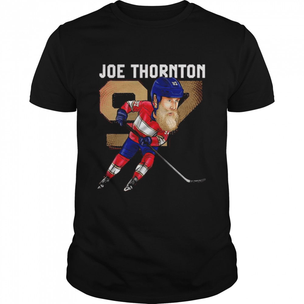 Joe Thornton Cartoon Florida Hockey Shirt