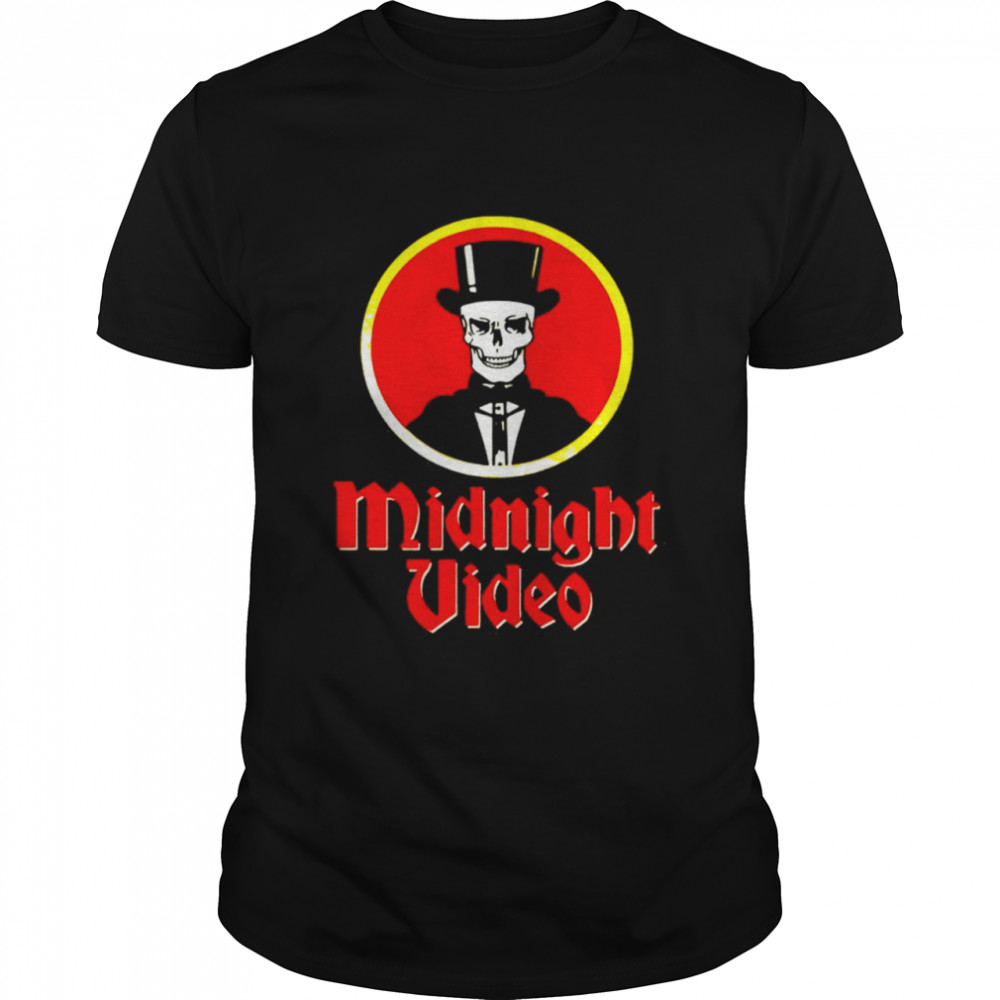 Midnight Video Tee Horror Slasher shirt