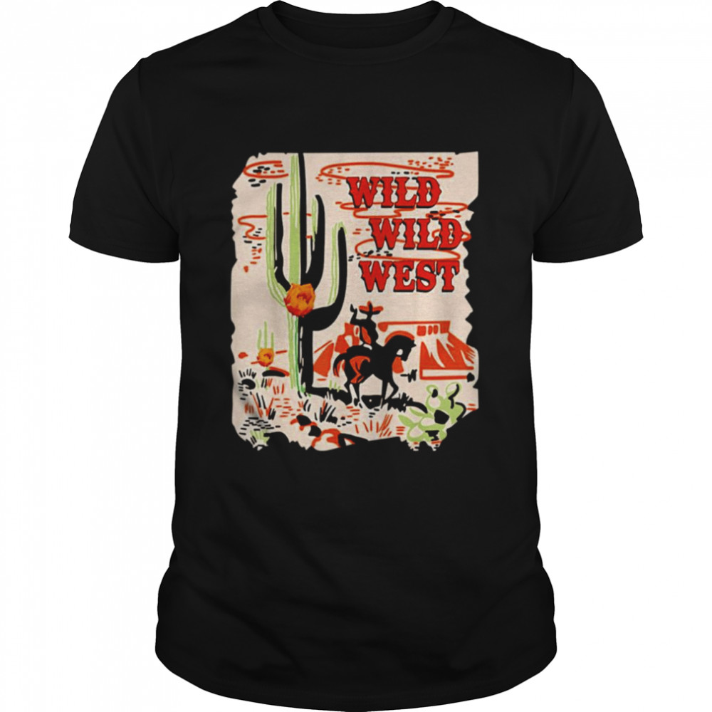 Retro Cowboy Wild West Desert Cactus shirt