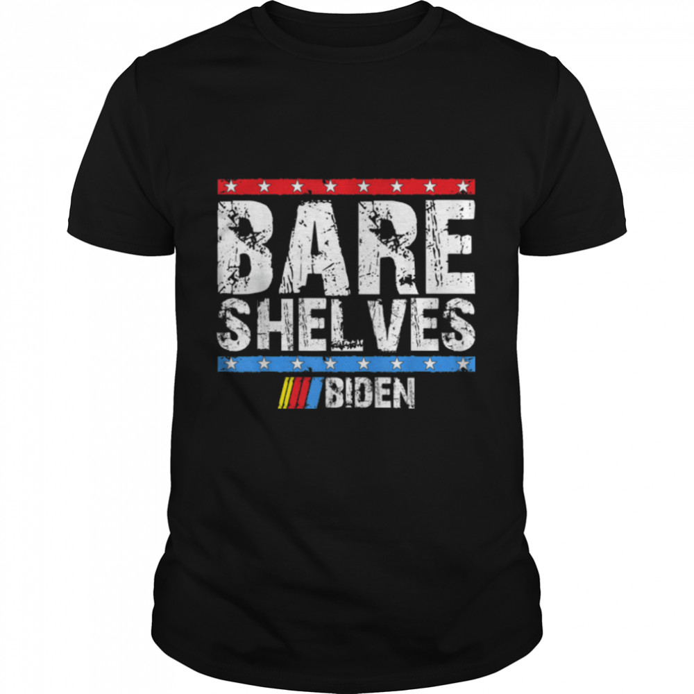 Bare Shelves Biden Let’s Go Brandon Christmas Meme Vintage T-Shirt B09JS51FT6