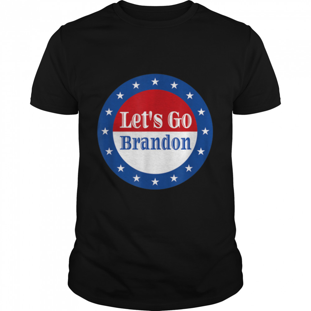 Let’s Go Brandon – Biden Conservative Anti Liberal US Flag T-Shirt B09JSMQ4X2