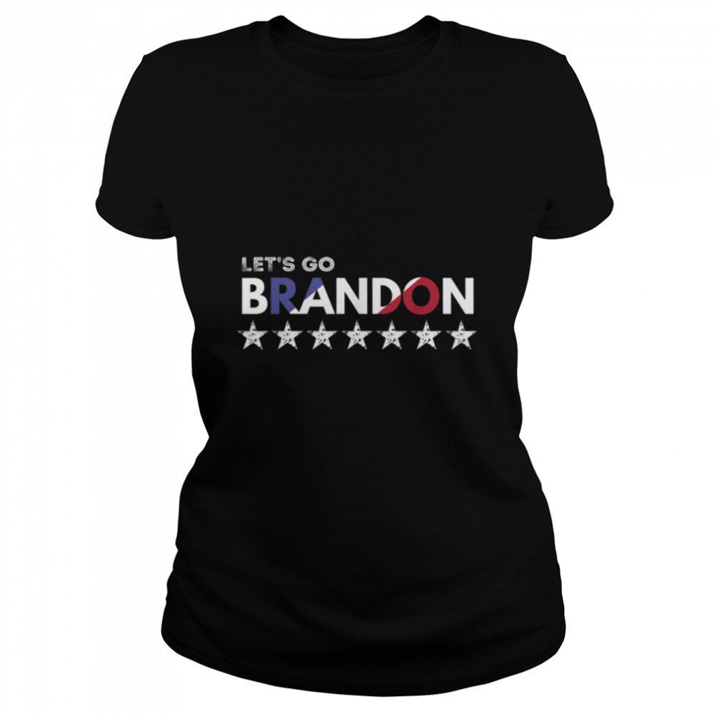 Let's Go Brandon chant Impeach President Biden Political Tee T- B09K82S5P5 Classic Women's T-shirt