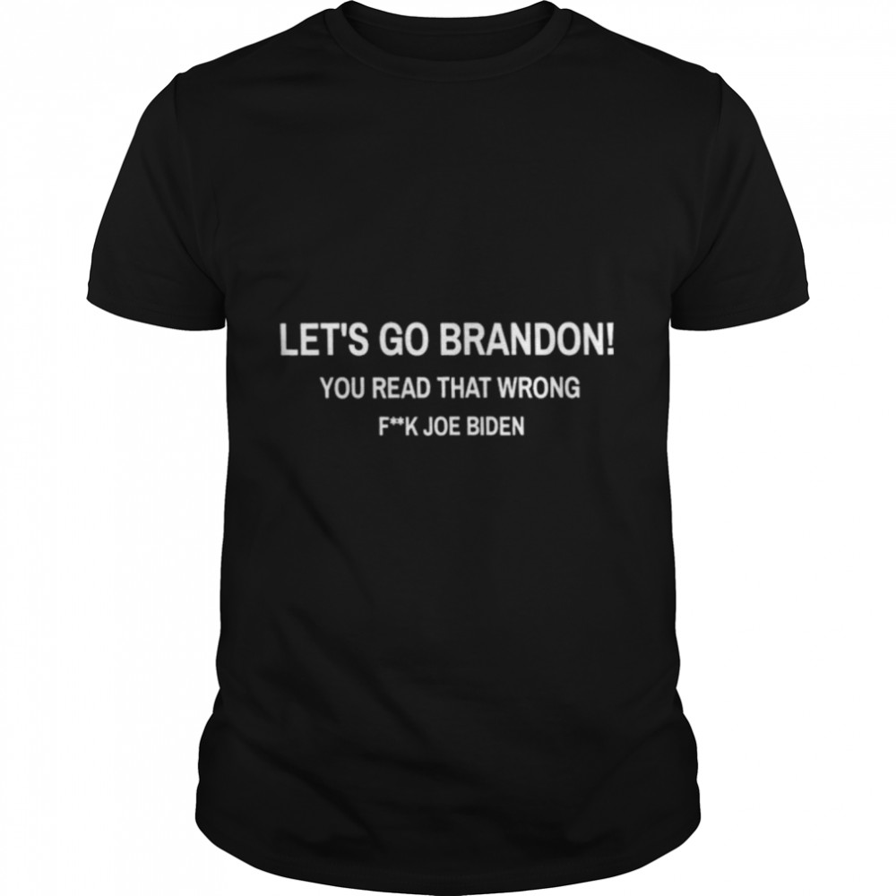 Retro Let’s Go Brandon Impeach 46 Fuck Biden Shirt