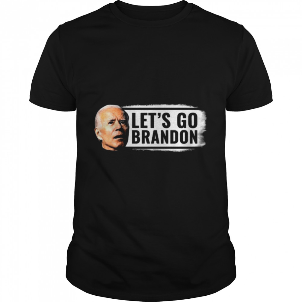 The Read the Full Lets Go Brandon Biden Political shirt Classic Men's T-shirt