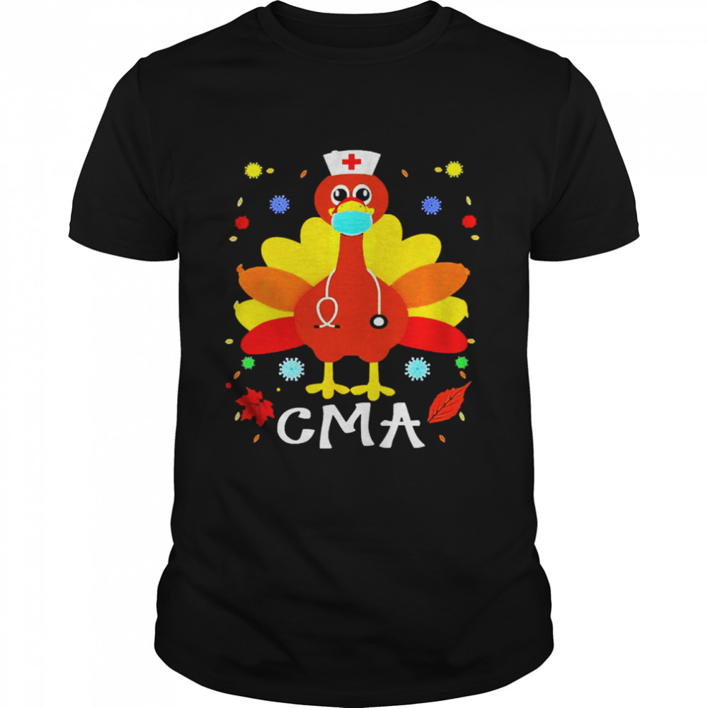 Happy Thanksgiving Turkey CMA T-shirt Classic Men's T-shirt