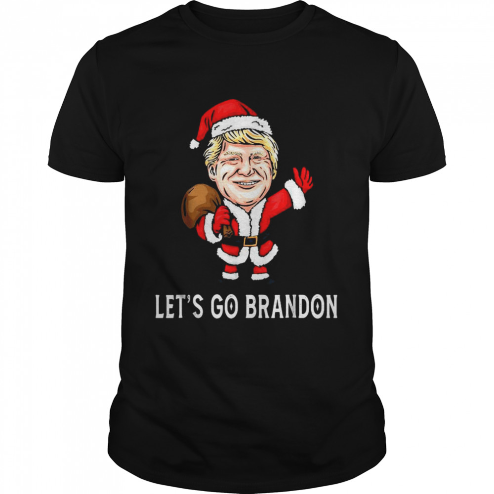 Let’s Go Branden Christmas Santa Claus Trump 2021 shirt