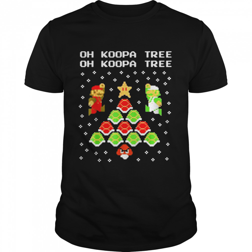 Nintendo Super Mario Oh Koopa Tree Graphic Sweater T-shirt